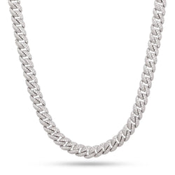 CHAÎNE CUBAN ARGENT - 10MM