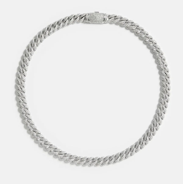 CHAÎNE CUBAN ARGENT - 10MM