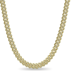 CATENA CUBANA IN ORO - 14MM
