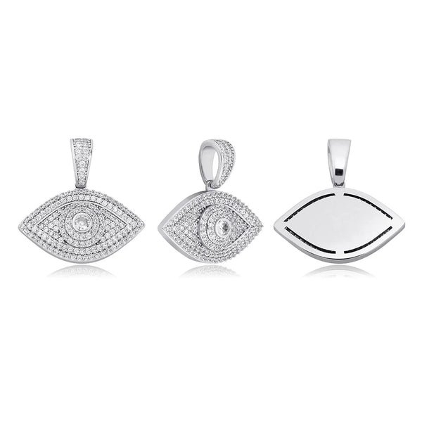PENDENTIF EYE EVIL ARGENT