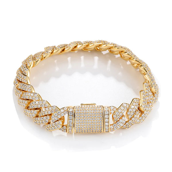 BRACCIALE CUBANO IN ORO
