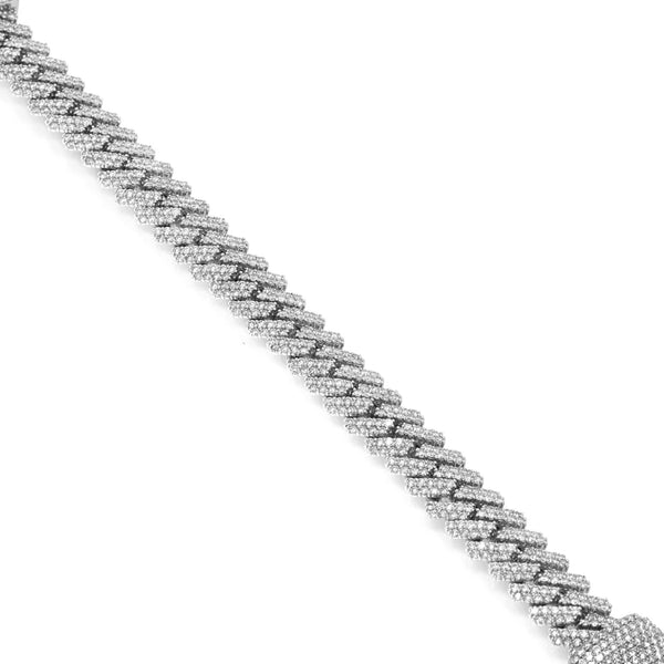 BRACCIALE IN ARGENTO CUBANO