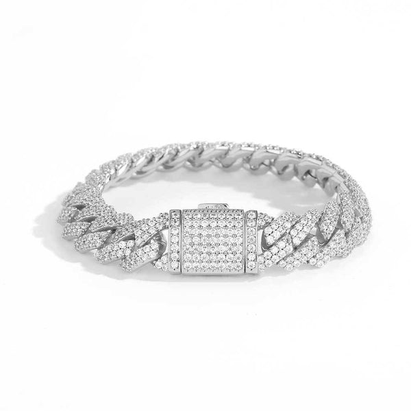 BRACCIALE IN ARGENTO CUBANO