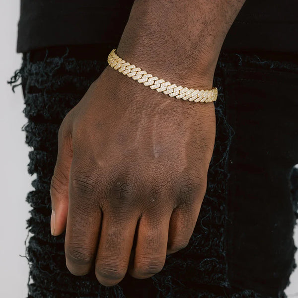 BRACCIALE CUBANO IN ORO