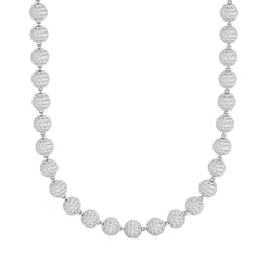Chaîne Pearl Ice Argent