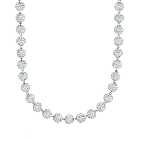 Chaîne Pearl Ice Argent