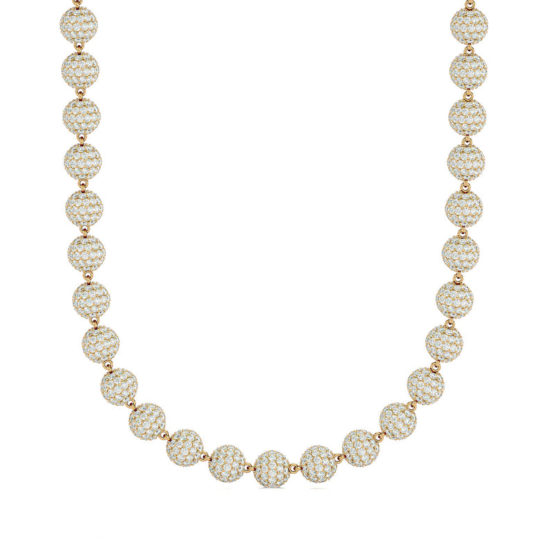 Chaîne Pearl Ice Or