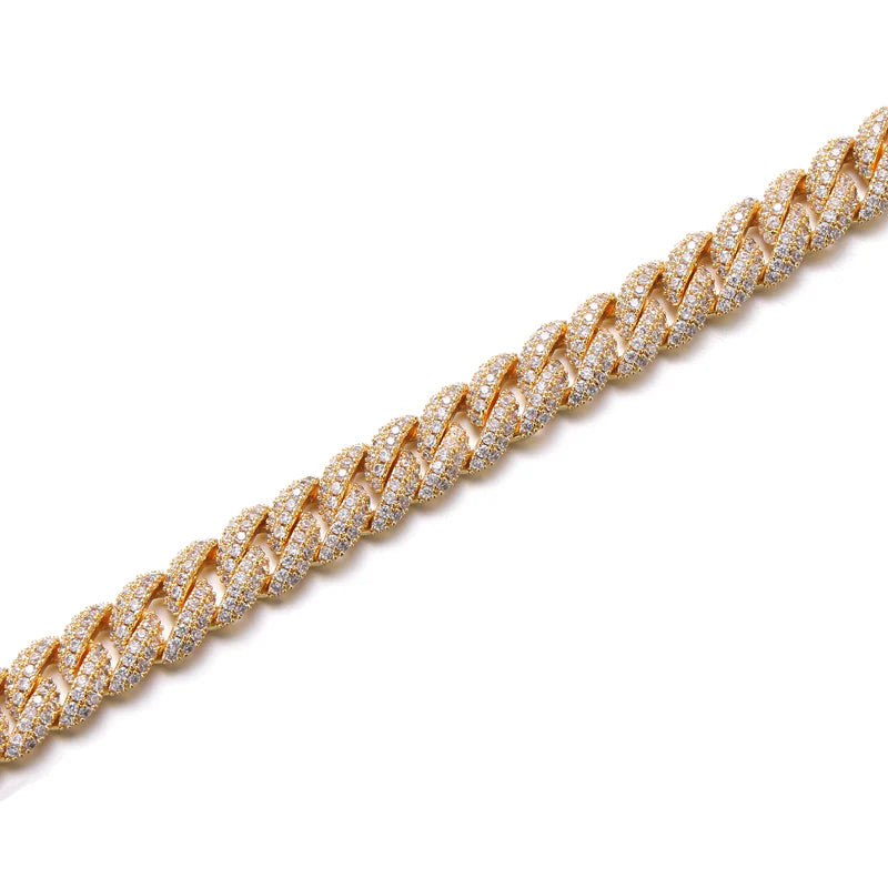 CHAÎNE CUBAN OR- 10MM