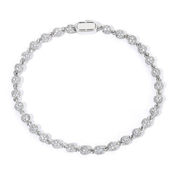 Bracelet Pearl Ice Argent