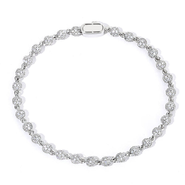 Bracelet Pearl Ice Argent