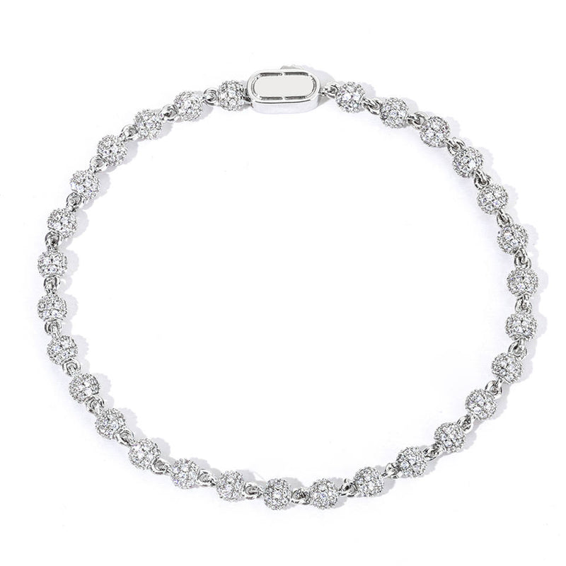 Bracelet Pearl Ice Argent