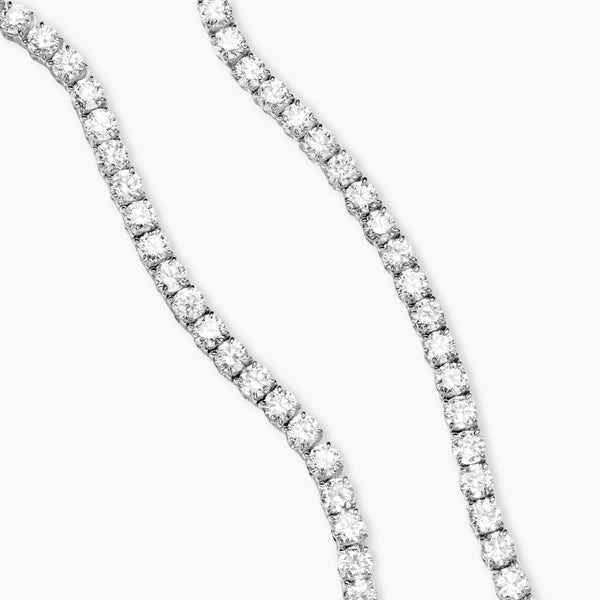 BRACCIALE TENNIS IN ORO BIANCO