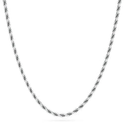 CATENA INTORTA ARGENTO